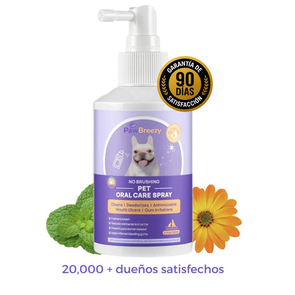 PawBreezy™ Aliento fresco al instante sin cepillado